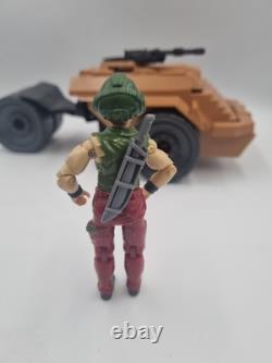 HASBRO G. I. Joe The Action Force VINTAGE 1989 Mean Dog 3 in 1 Vehicle and Figure