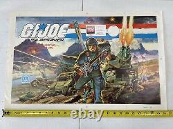 HASBRO GI Joe ARAH Store Display Proof Sheet Art 1982 26.5x17 vintage Prototype