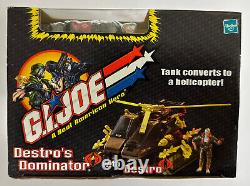 Hasbro 2001 G. I. Joe Vs Cobra Destro's Dominator Complete Opened
