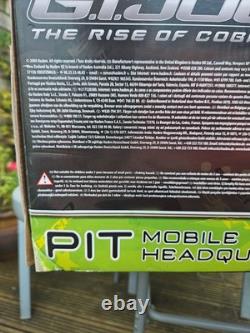 Hasbro 2009 G. I. Joe The Rise Of Cobra -Pit Mobile Headquarters Boxed- Sealed