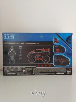 Hasbro G. I. Joe Classified Series 119 Cobra Ferret Scout & Cobra Ferret ATV
