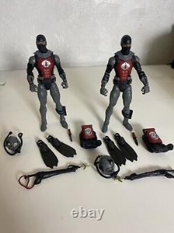 Hasbro G. I. Joe Classified Series Cobra EEL Action Figures X2