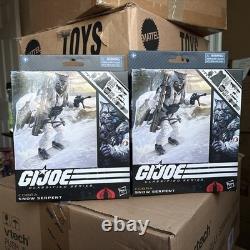 Hasbro G. I. Joe Classified Series Cobra Snow Serpent Brand New Two Figures
