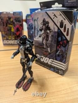 Hasbro G. I. Joe Classified Series Figures & Motorcycle Lot