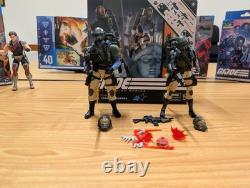 Hasbro G. I. Joe Classified Series Figures & Motorcycle Lot