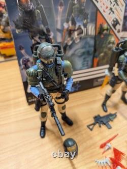 Hasbro G. I. Joe Classified Series Figures & Motorcycle Lot