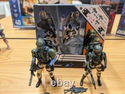 Hasbro G. I. Joe Classified Series Figures & Motorcycle Lot