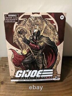Hasbro G. I. Joe Classified Series Snake Supreme Cobra Commander with Box COMPLETE