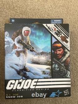 Hasbro G. I. Joe Classified Series Snow Job New and sealed