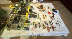 Hasbro G. I. Joe Lot Vehicles & Action Figures with Accessories & Various Parts