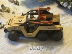 Hasbro G. I. Joe Lot Vehicles & Action Figures with Accessories & Various Parts