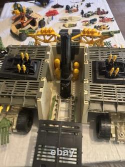 Hasbro G. I. Joe Lot Vehicles & Action Figures with Accessories & Various Parts