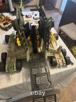 Hasbro G. I. Joe Lot Vehicles & Action Figures with Accessories & Various Parts