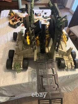 Hasbro G. I. Joe Lot Vehicles & Action Figures with Accessories & Various Parts