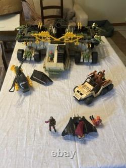 Hasbro G. I. Joe Lot Vehicles & Action Figures with Accessories & Various Parts
