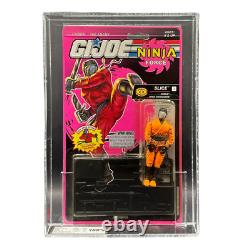 Hasbro G. I. Joe Ninja Force Slice 1993 Series 12 Rare Action Figure Graded UKG 8