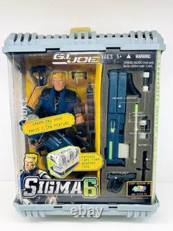 Hasbro G. I. Joe Sigma 6 Duke Action Figure Set New Sealed Rare Retired