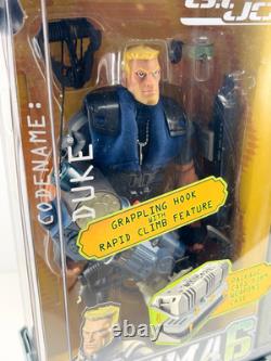 Hasbro G. I. Joe Sigma 6 Duke Action Figure Set New Sealed Rare Retired