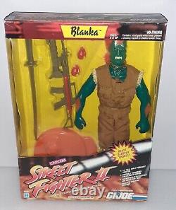 Hasbro G. I. Joe Street Fighter BLANKA 11' Inch Made in CHINA 1993 NRFP MIB