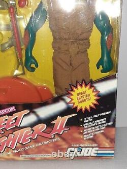 Hasbro G. I. Joe Street Fighter BLANKA 11' Inch Made in CHINA 1993 NRFP MIB