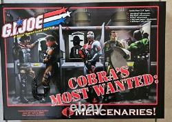 Hasbro GI Joe 2006 Convention Cobra's Most Wanted Cobra Mortal Mercenaries New