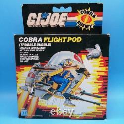 Hasbro GI Joe Cobra Flight Pod Trubble Bubble Action Figure Vehicle Hasbro Rare