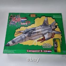 Hasbro GI Joe Vs Cobra Conquest X 30 Jet With Slip Stream Figure 2002