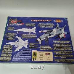 Hasbro GI Joe Vs Cobra Conquest X 30 Jet With Slip Stream Figure 2002