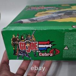 Hasbro GI Joe Vs Cobra Conquest X 30 Jet With Slip Stream Figure 2002