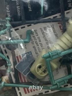 Hasbro GI Joe Zartan's Swamp Skier MISB Unused Decals & Heat Changing Stickers
