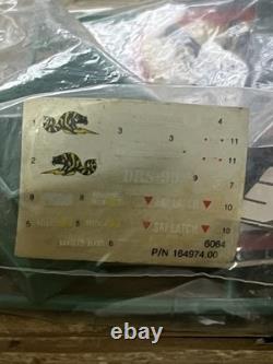 Hasbro GI Joe Zartan's Swamp Skier MISB Unused Decals & Heat Changing Stickers