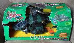 Hasbro GI Joe vs Cobra 2002 Night Attack Chopper Helicopter boxed unused