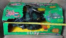 Hasbro GI Joe vs Cobra 2002 Night Attack Chopper Helicopter boxed unused