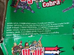 Hasbro GI Joe vs Cobra 2002 Night Attack Chopper Helicopter boxed unused