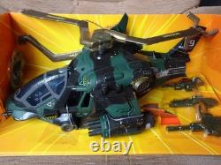 Hasbro GI Joe vs Cobra Night Attack Chopper boxed unused 2002 WORN BOX