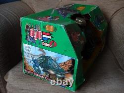 Hasbro GI Joe vs Cobra Night Attack Chopper boxed unused 2002 WORN BOX