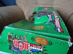 Hasbro GI Joe vs Cobra Night Attack Chopper boxed unused 2002 WORN BOX