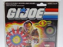 Hasbro Gi Joe Crystal Ball 3 3/4 Figure Afa Graded 85 Nm+ Card