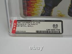 Hasbro Gi Joe Crystal Ball 3 3/4 Figure Afa Graded 85 Nm+ Card
