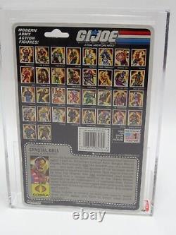 Hasbro Gi Joe Crystal Ball 3 3/4 Figure Afa Graded 85 Nm+ Card