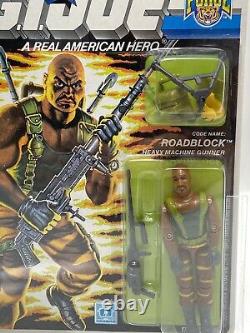 Hasbro Gi Joe Tiger Force Roadblock 3 3/4 Figure Afa 85 Nm+ Grade