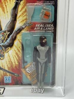 Hasbro Gi Joe Torpedo 3 3/4 Figure Afa Graded 80 Nm 1983 Rare