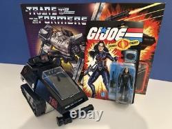Hasbro Transformers GI Joe Bumblebee Awe Striker Megatron HISS Tank Mash Up