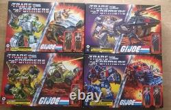 Hasbro Transformers X G. I. JOE Collaboration X4 Collection BNIB Megatron Complete