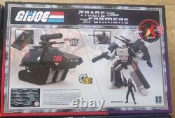 Hasbro Transformers X G. I. JOE Collaboration X4 Collection BNIB Megatron Complete