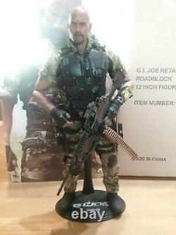 Hot Toys MMS199 GI Joe Retaliation 1/6 scale figure Roadblock Dwayne Johnson