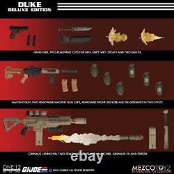 In STOCK Original Mezco Toyz Duke G. I. Joe One12 Collective Deluxe Figure