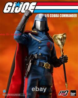 In Stock Threezero G. I. Joe Cobra Commander 1/6 Scale Action Figure Collection