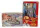 JOE 90 action figure and Mac's Jet car model kit bundle
