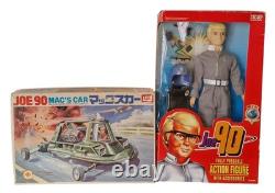 JOE 90 action figure and Mac's Jet car model kit bundle